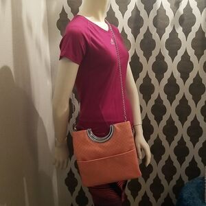 Kelly & Katie Coral crossbody